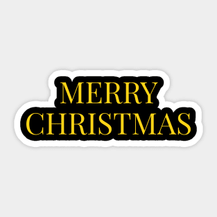 Merry Cristmas Sticker